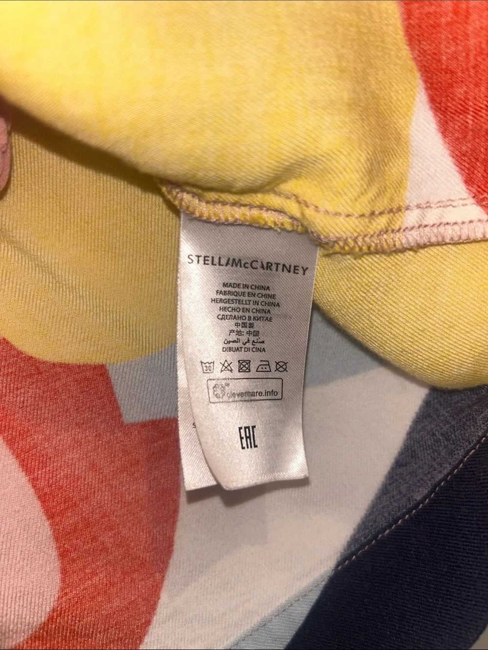Stella McCartney Kids Colorblock Dress, Size 10